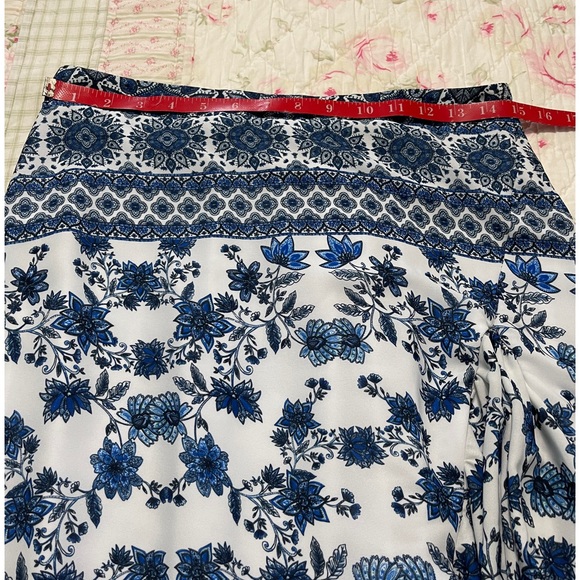Show Me Your MuMu Salsa Skirt in Casablanca Blues size XL Excellent condition - Picture 5 of 7